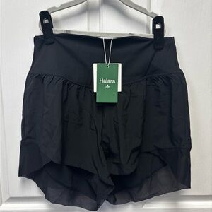 HALARA Women's Elegant Black Skorts